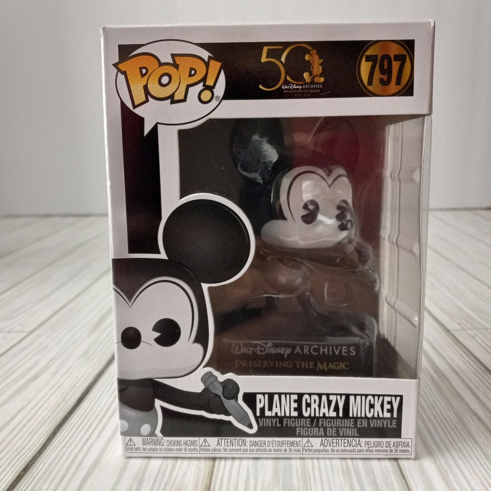 Funko Pop! Disney Plane Crazy Mickey #797